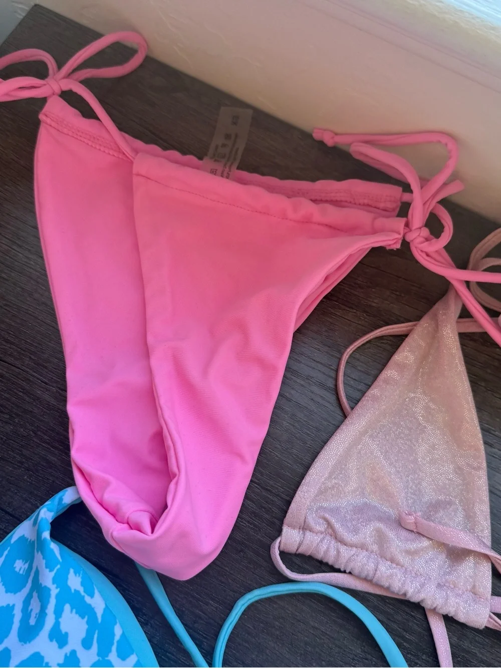 Women's Mixed-Color Bikini Swimwear Set - Multiple Styles